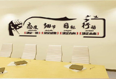 正阳企业文化墙主要展示什么?