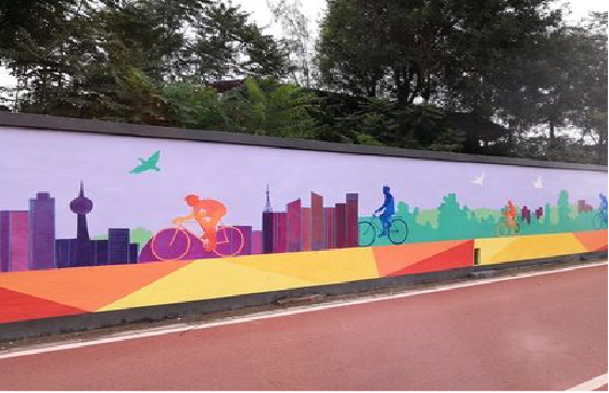  正阳墙体彩绘-围墙