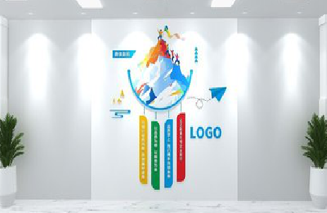 正阳公司企业形象墙的工艺材料有哪些?