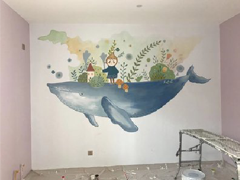 正阳手绘墙的特点及优势。